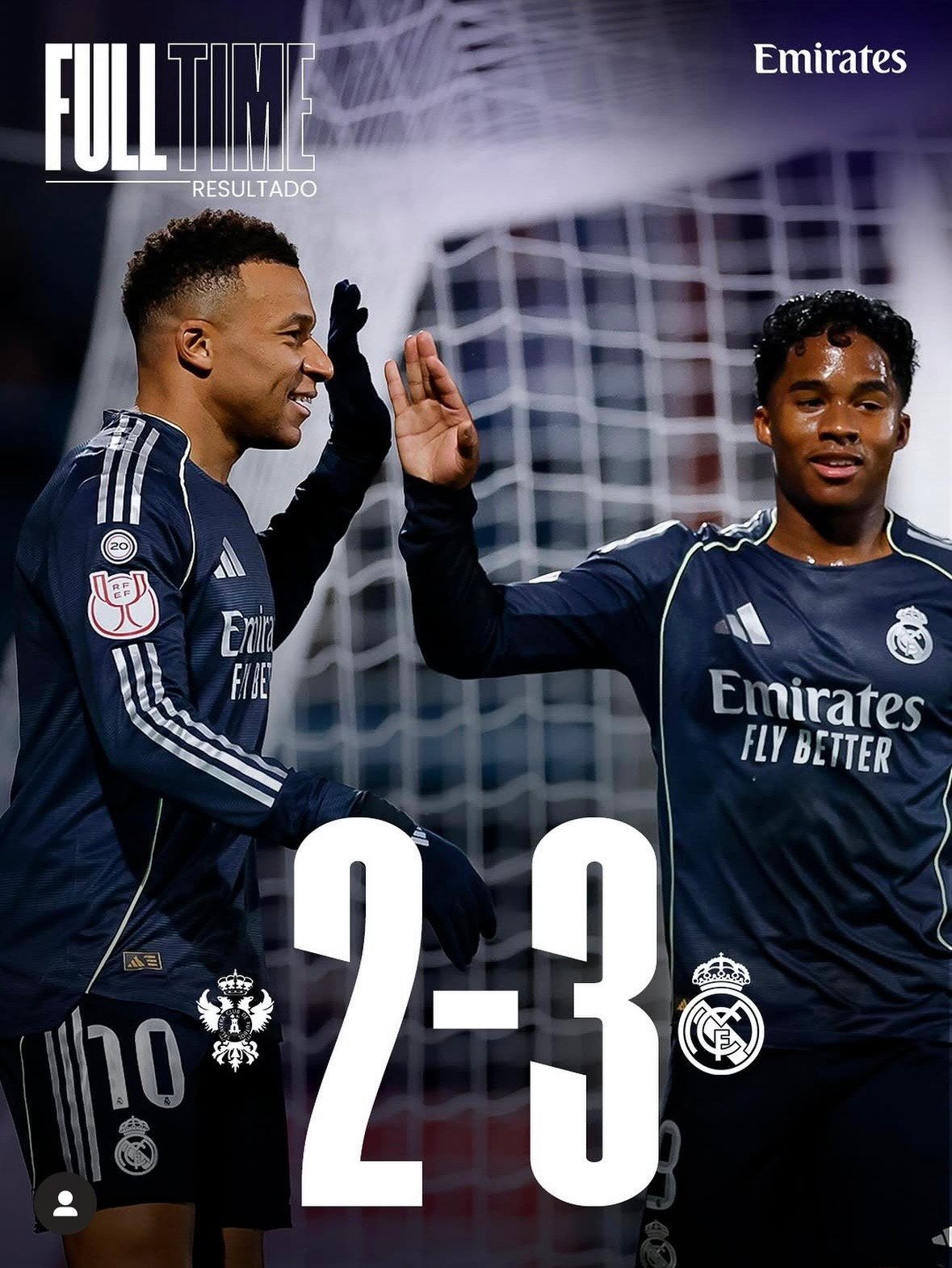 Victoria emocionante: el Real Madrid vence 3-2 al Talavera como visitante gracias a una parada decisiva de Lunin en el final